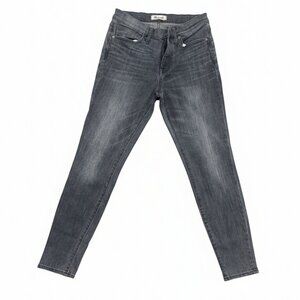 Madewell High-Rise Skinny Jeans in Dusty Gray